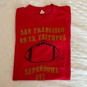 Vintage San Francisco 49er’s Super Bowl XVI Shirt